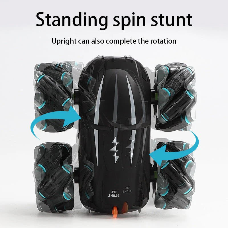 Remote Control Tumbling Stunt Double-Sided Car